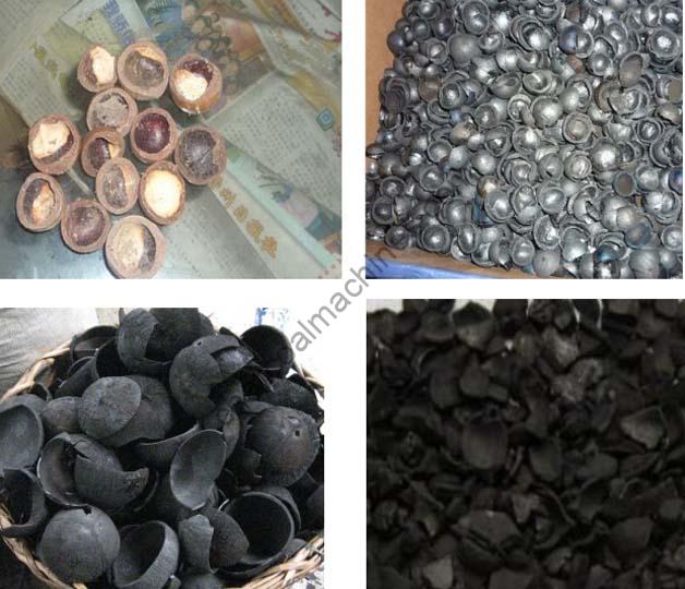 What are the raw materials available for carbonization in southeast Asian countries?