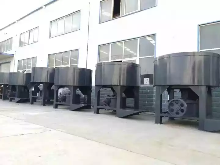 charcoal mixer in Shuliy factory