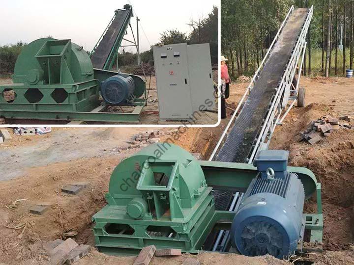 De plus, le broyeur de bois polyvalent