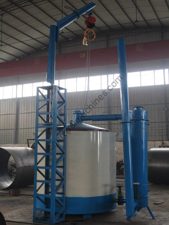 vertical carbonization furnace