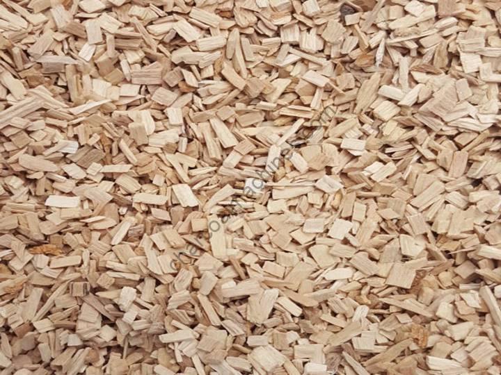 wood chips production