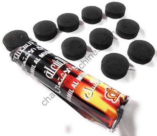 round hookah charcoal
