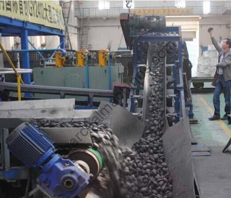 coal and charcoal briquettes production