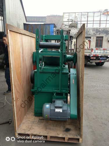Round hookah charcoal making machine was sold to Russia