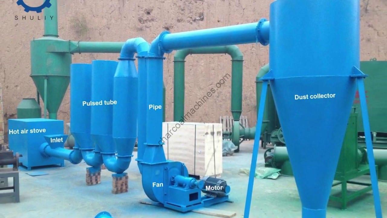 Several precautions during the operation of commercial sawdust dryer machine