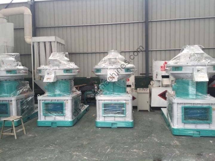 commercial wood pellet mill