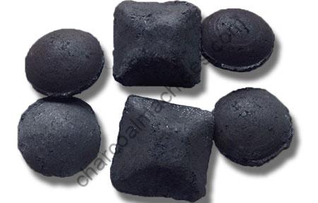 charcoal-briquette-from-roller-briquette-press