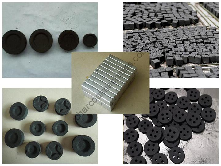 Shisha charcoal briquettes of Shuliy factory