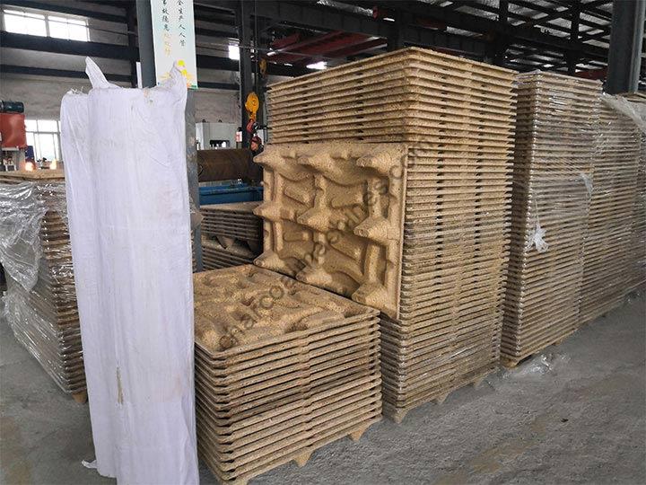 wood pallets production