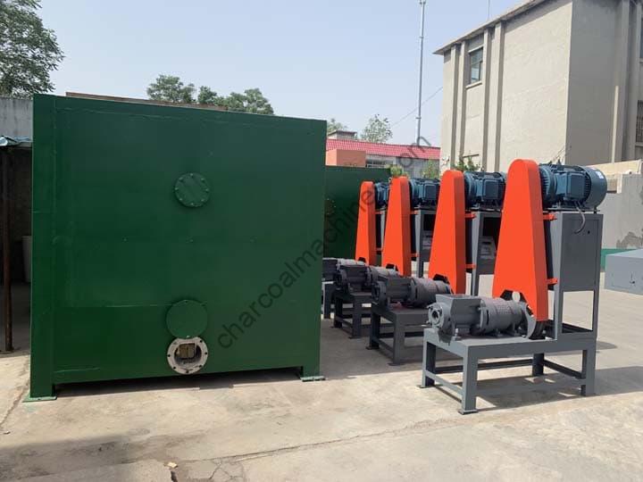 newly manufactured sawdust briquette machines