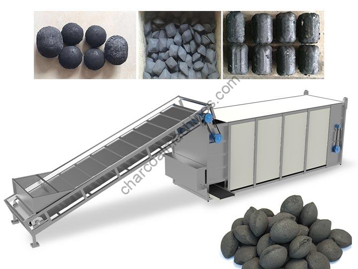 Mesh Belt Dryer for Drying Briquettes Continuously