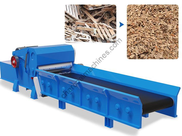 Drum Wood Chipper for Wood Chips Mass Production