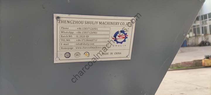 Shuliy brand charcoal machine