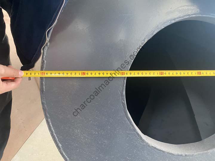 sawdust dryer drum diameter test