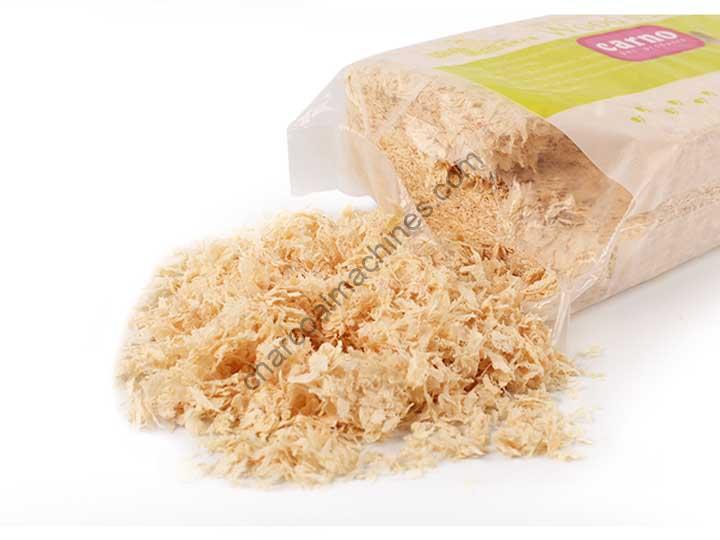 wood shavings