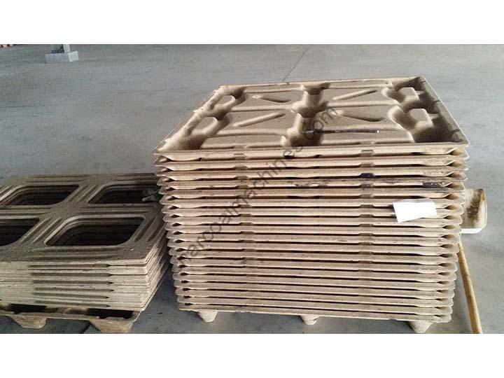 pressed pallets made by wood pallet machine