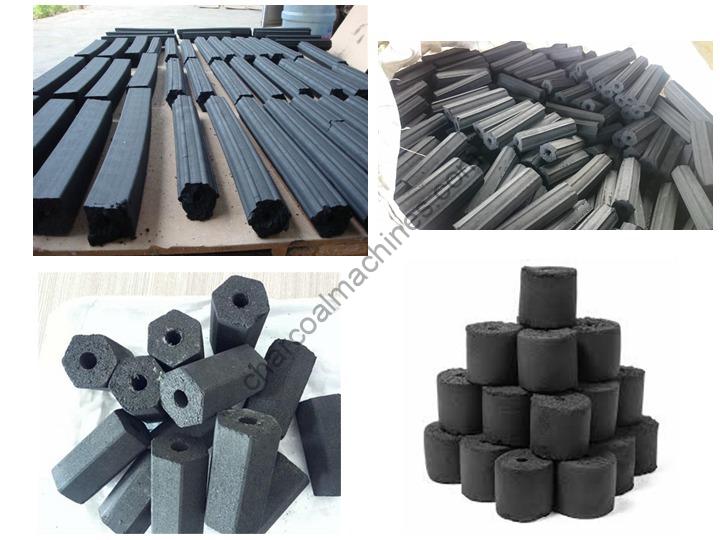 charcoal briquettes for drying