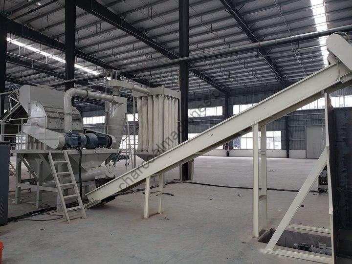 Complete Wood Sawdust Machine Installed In Singapore