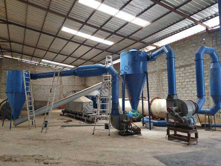 sawdust drying machine