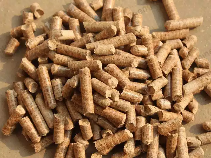 pellets de combustible de biomasa