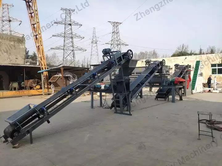 charcoal powder conveyor