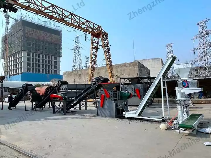 barbecue charcoal processing plant 