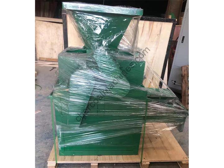 2t/h charcoal ball press machine sold to Thailand
