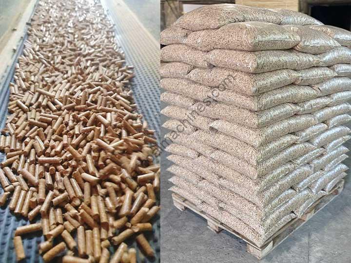 El precio de los pellets de madera de alta calidad es bueno.