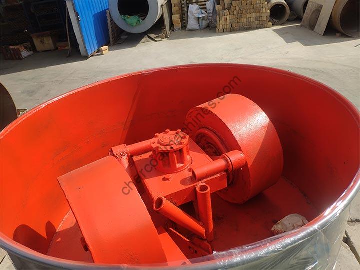inner structure of charcoal grinding machine