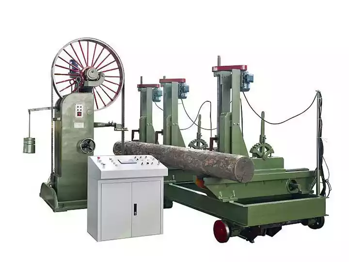 vertical wood saw mill machine