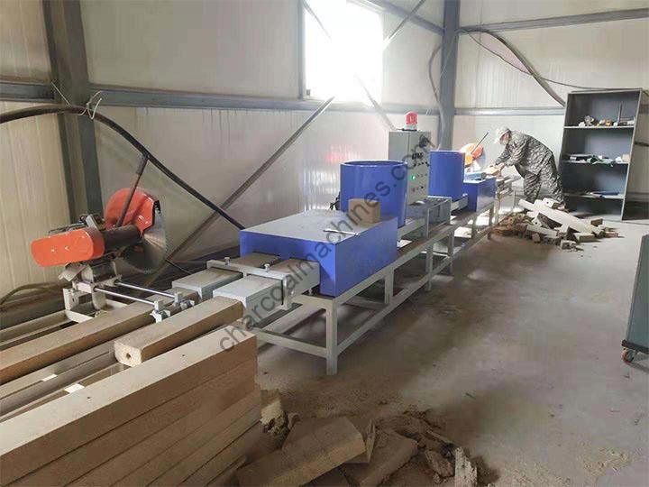 wood block making machine