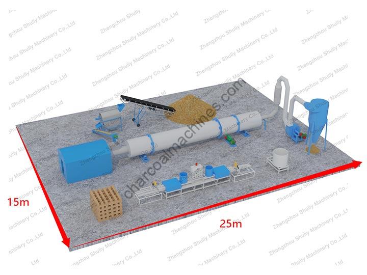 conception d'une usine de traitement de blocs de bois pour un client indonésien