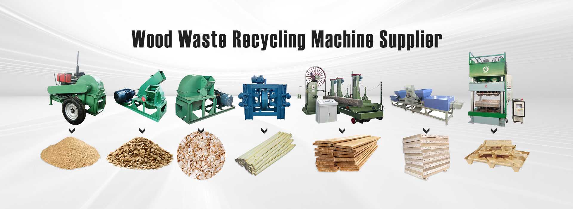 wood recycling machines for sale