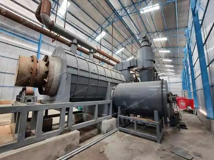 charcoal production equipment in Russia