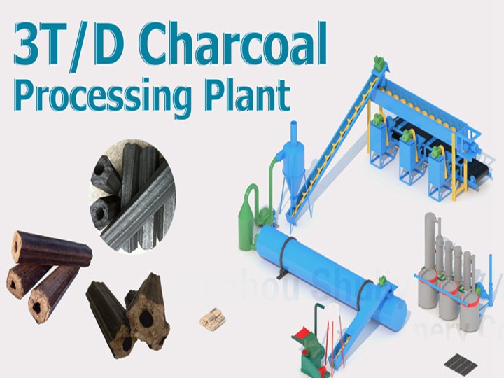 Complete Sawdust Charcoal Production Line for Efficient Charcoal Making