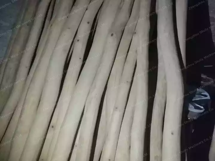 peeled logs