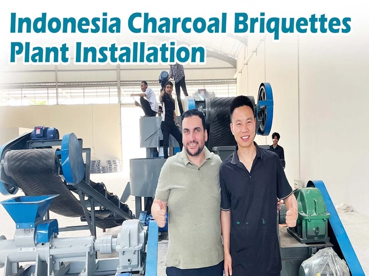Complete briquettes plant for Indonesia
