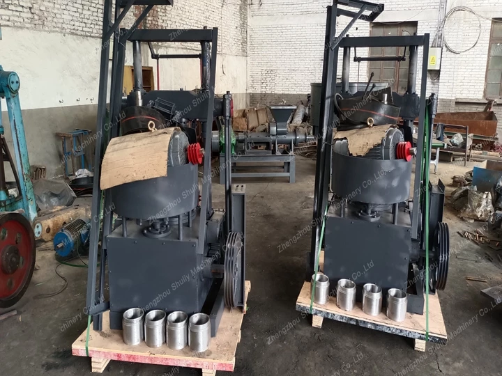 Successful Shipment of Two SL-140 Charcoal Briquette Compressor Machines to Uzbekistan
