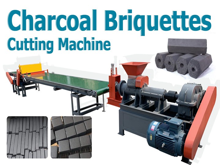 charcoal briquettes cutting machine