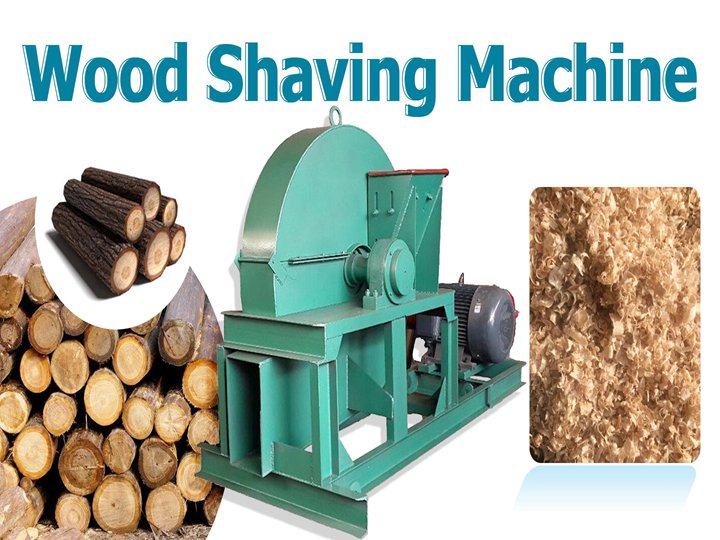 commercial wood shavings machine
