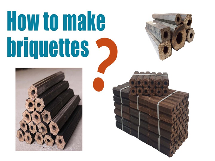 how to make biomass briquettes
