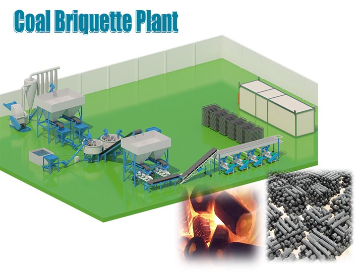 coal briquette plant