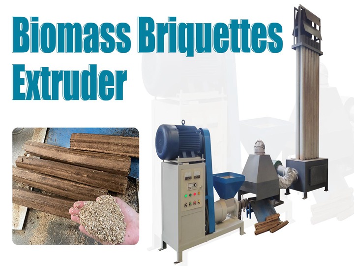 sawdust biomass briquette machine