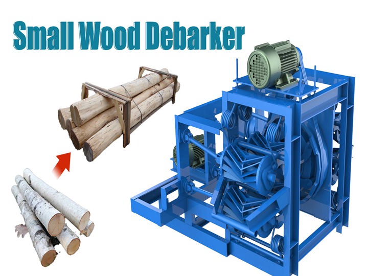 log wood debarker machine