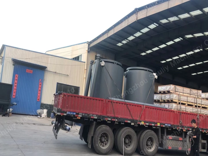 Two Charcoal Furnaces Exported to Australia