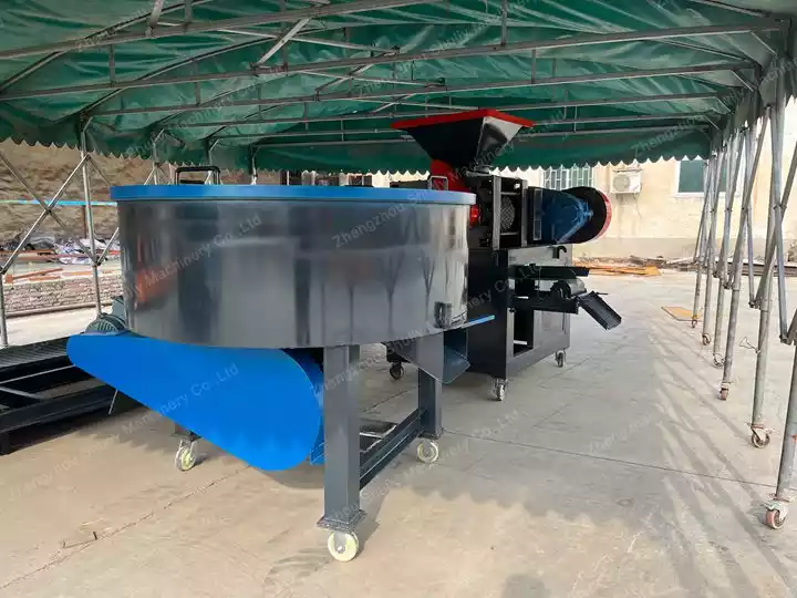 Ligne de briquettes de charbon pour le Ghana