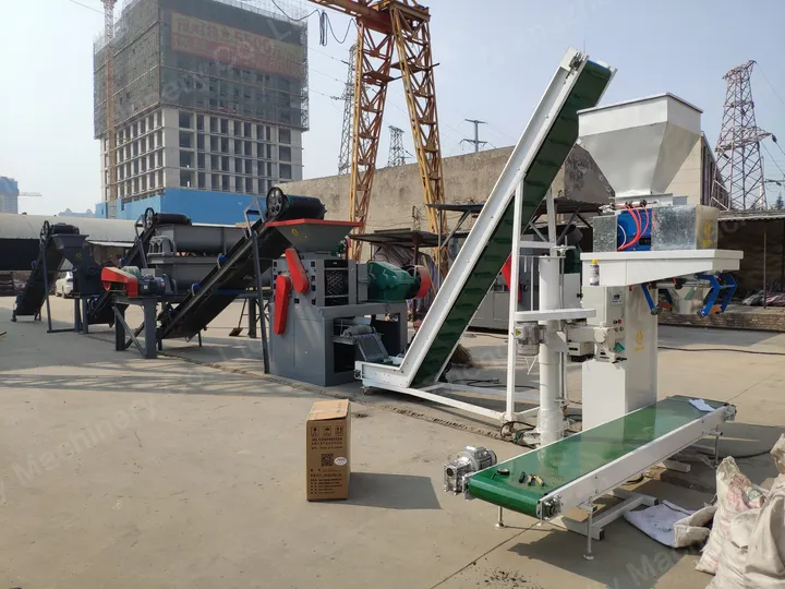 Línea de procesamiento de briquetas de carbón para barbacoa