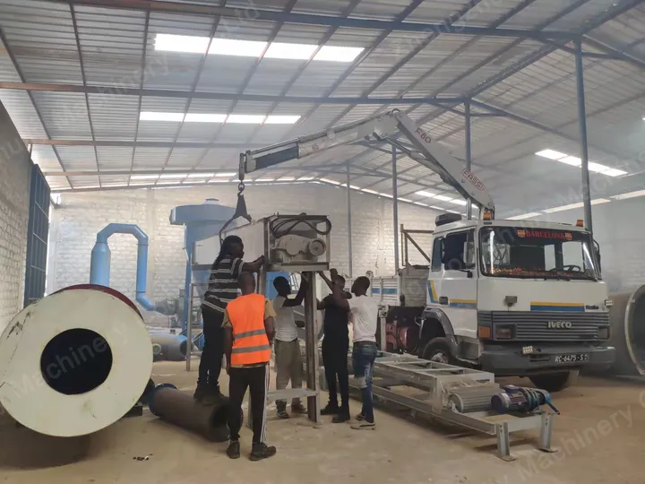 máquinas de carbón Shuliy en Uganda