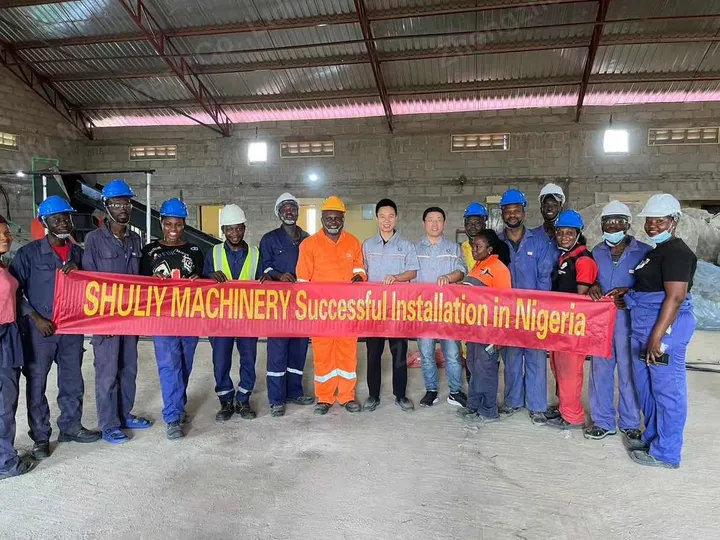 planta de briquetas de carbón en Nigeria