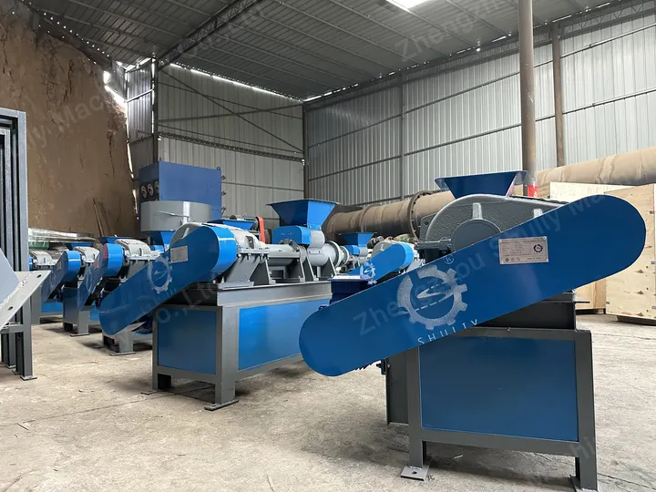 máquinas de briquetas de carbón vegetal